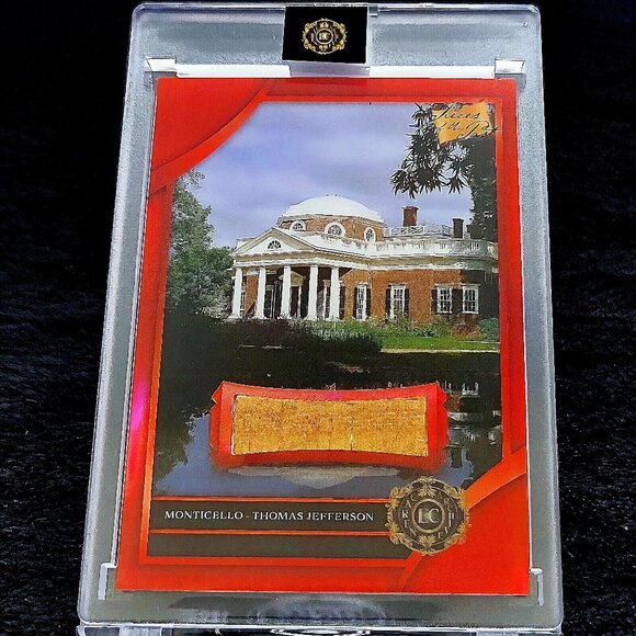 Authentic Piece of the Desk from President Thomas Jefferson's home in Monticello - Picture 1 of 3